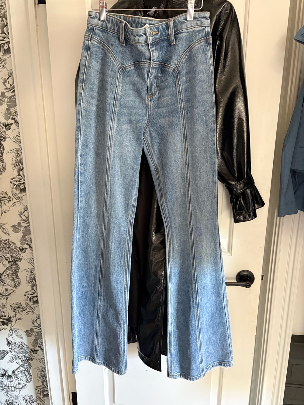 Retrofete High-Rise Light Blue Flared Women’s Jeans
